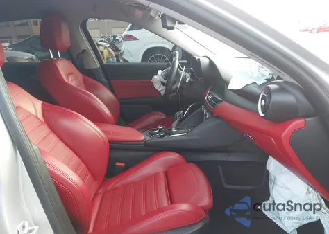 2019 Alfa Romeo Giulia Ti Sport Rwd из США, поврежденный, VIN ZARFAMBN9K7600782